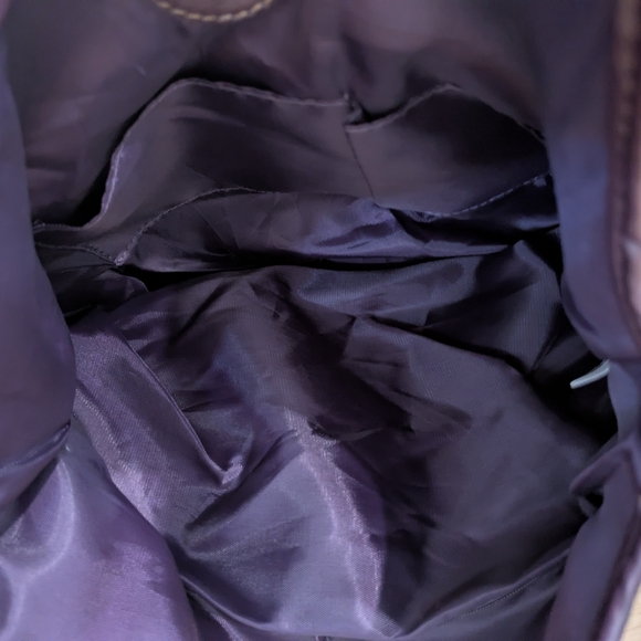 Stylish Purple Shoulder Bag - Picture 5 of 7